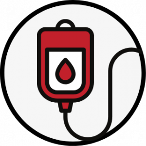 Icon of a blood bag